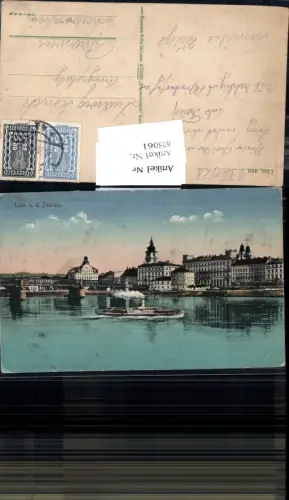 675061,Linz an der Donau Dampfer Hebe Urfahr