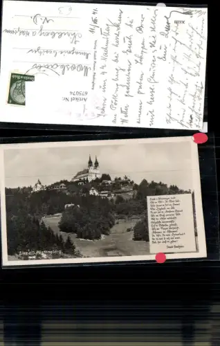 675074,Linz an der Donau Pöstlingberg Spruch Eduard Samhaber