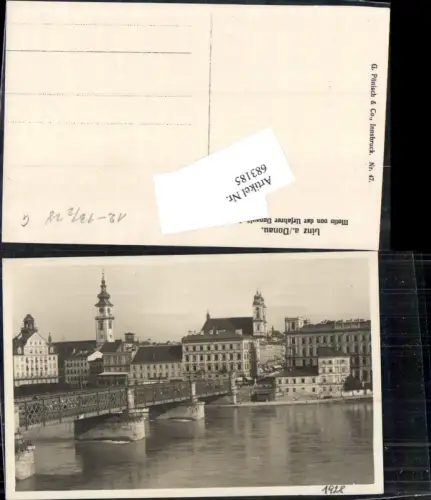 683185 Linz an der Donau Urfahr Donaulände Brücke