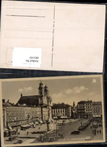 683193 Linz an der Donau Adolf Hitler Platz