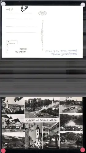 185982,Grein a. d. Donau Mehrbild Ak