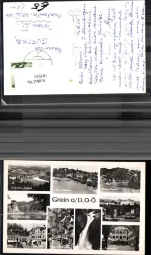 185983,Grein a. d. Donau Mehrbild Ak