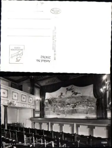 254762,Grein an d. Donau Stadttheater Innenansicht