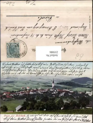 235086,Gruß aus Rohrbach im Mühlviertel Totale