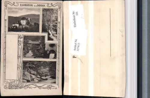 327413,Rannaridl Rannariedl an d. Donau b. Neustift Schloss Wassermühle Mehrbildkarte