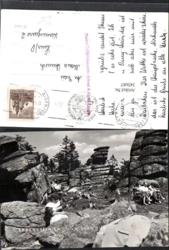 345687,Bärenstein b. Aigen im Mühlkreis Felsen