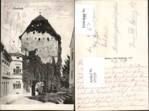 377255,Haslach an d. Mühl Turm Tor