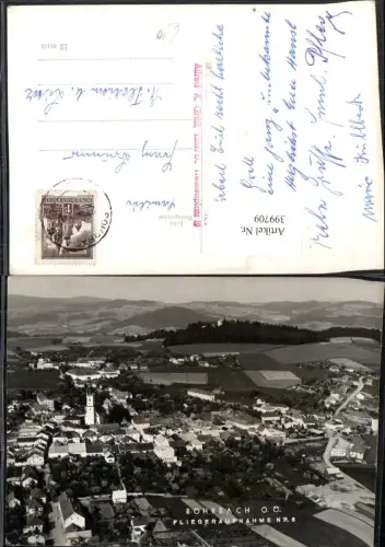 399709,Rohrbach Totale Fliegeraufnahme