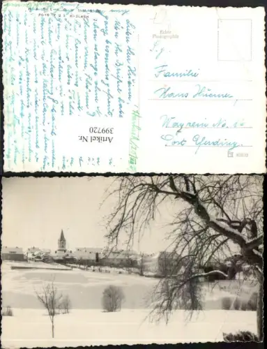 399720,Haslach an d. Mühl Totale Winterbild pub Foto Fux