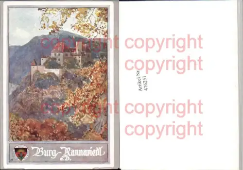 476251,Vordruck Abzug A. Reckziegel Burg Rannariedl b. Neustift im Mühlkreis