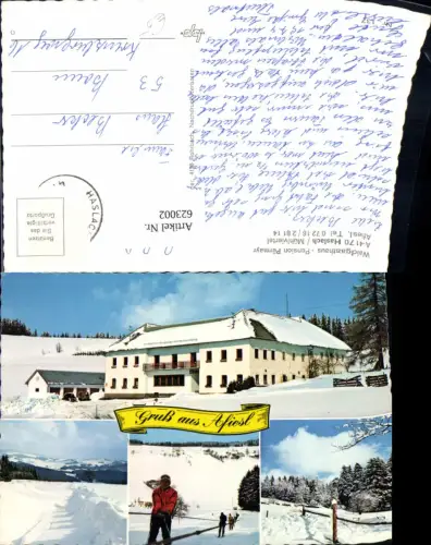 623002,Mehrbild Ak Haslach an der Mühl Mühlviertel Waldgasthaus Pension Pürmayr Wintersport Ski