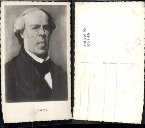 356148,Foto Ak Jacques Fromental Halevy Komponist