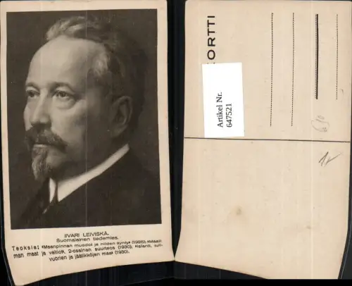 647521,Ilvari Leiviska Professor Finnland