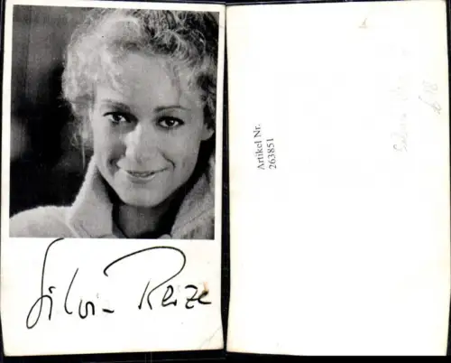 263851,Silvia Reize Schauspielerin Autogramm