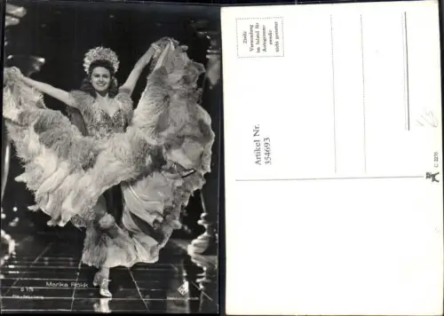 354693,Schauspielerin Marika Rökk Tanzen pub Film Foto Verlag G 179