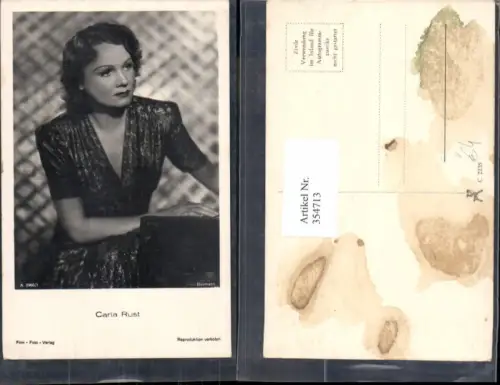 354713,Schauspielerin Carla Rust pub Film Foto Verlag A 3960euro1