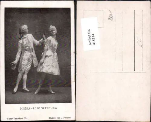 418214,Minka Pepo Spatenka Wiener Tanz Schauspieler