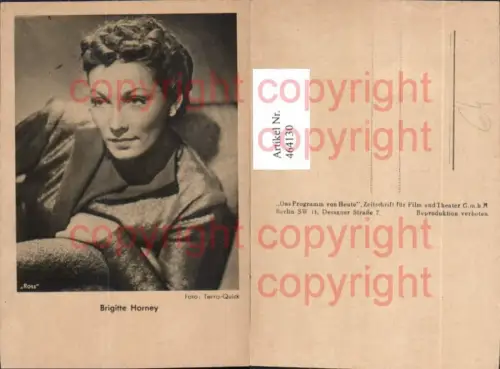464130,Schauspielerin Brigitte Horney pub Ross