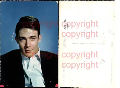 468191,Schauspieler Jacques Charrier Portrait