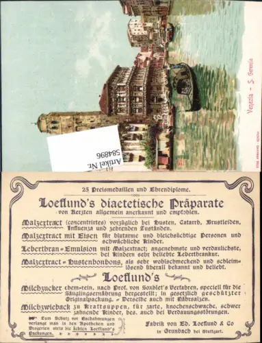 584896,Reklame AK Loeflund e Co. Grunbach Stuttgart