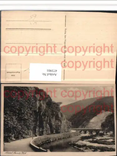 473901,Ahrtal Bunte Kuh b. Walporzheim Fluss Brücke