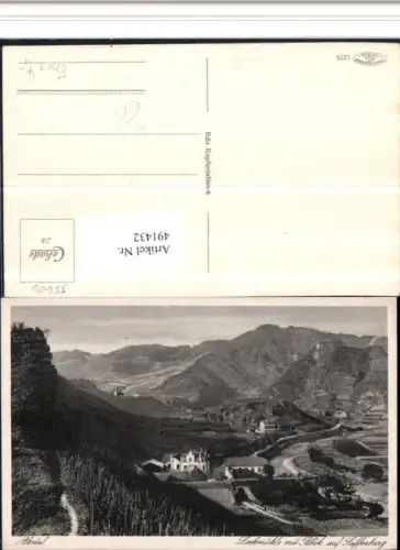 491432,Ahrtal Lochmühle m. Blick auf Saffenburg b. Mayschoß Bergkulisse