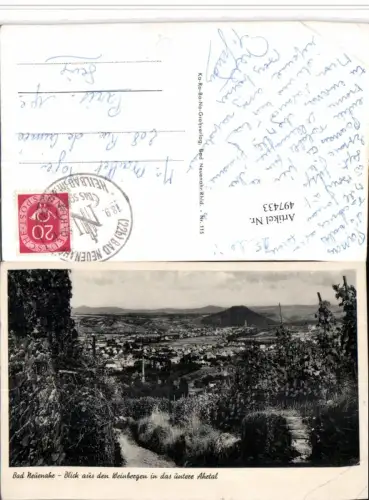 497433,Bad Neuenahr Blick aus den Weinbergen in das untere Ahrtal