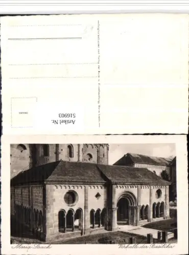 516903,Maria Laach b. Glees Vorhalle der Basilika Kirche