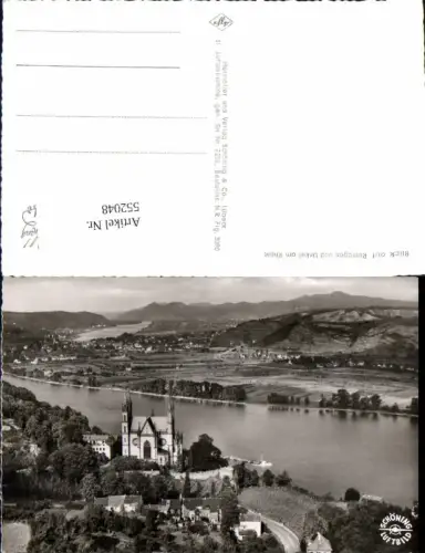 552048,Fliegeraufnahme Remagen am Rhein pub Schöning Luftbild