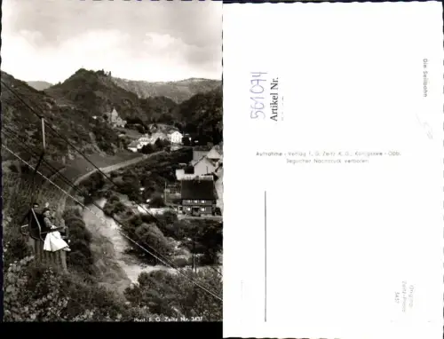 561074,Foto Ak Altenahr Sessellift Weinbau