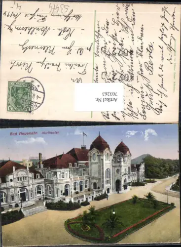 703263 Bad Neuenahr Theater Kurtheater pub Zieher