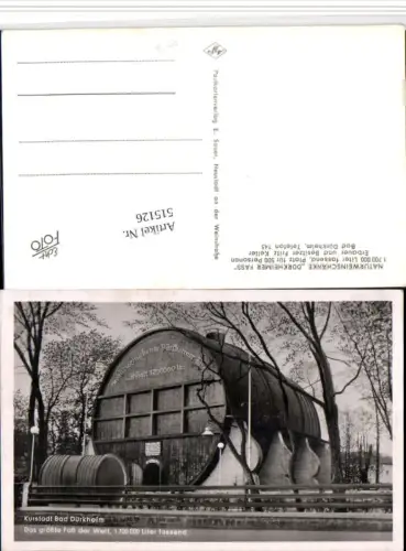 515126,Bad Dürkheim Das große Fass