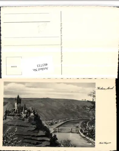 483733,Kochem Cochem an d. Mosel Burg
