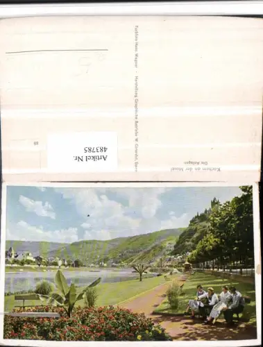 483785,Kochem Cochem an d. Mosel Anlagen