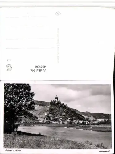 497430,Cochem an d. Mosel Totale m. Burg