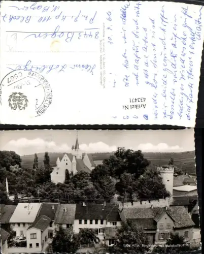 432471,Ingelheim Burgkirche Kirche m. Malakoffturm