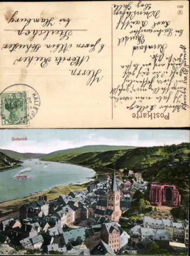 702242 Bacharach am Rhein gel Steilshop hamburg