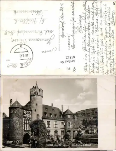 83512,Schloss v. Leyen Gondorf a.d. Mosel