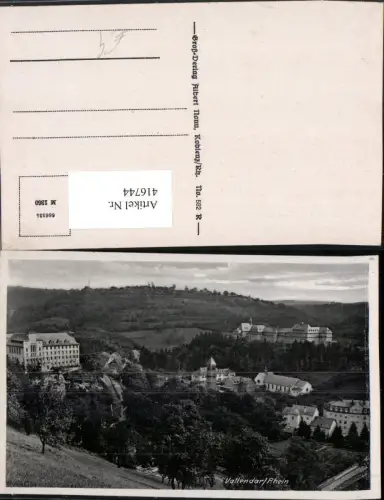 416744,Vallendar am Rhein Teilansicht