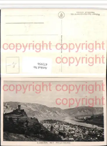 473956,Cobern Kobern Totale m. Niederburg