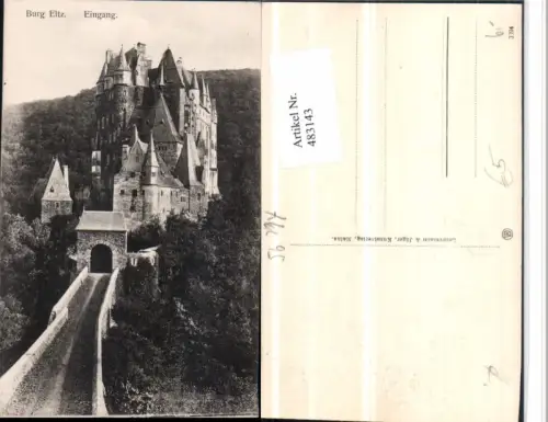 483143,Burg Eltz b. Münstermaifeld Eingang Tor