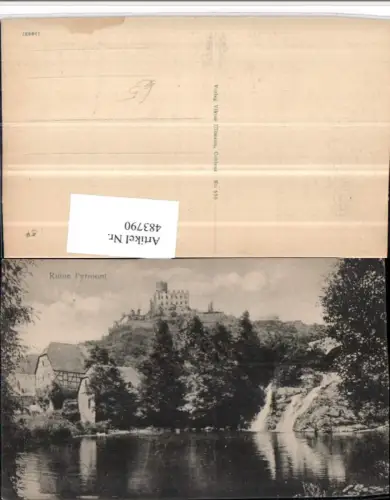 483790,Ruine Burg Pyrmont b. Münstermaifeld