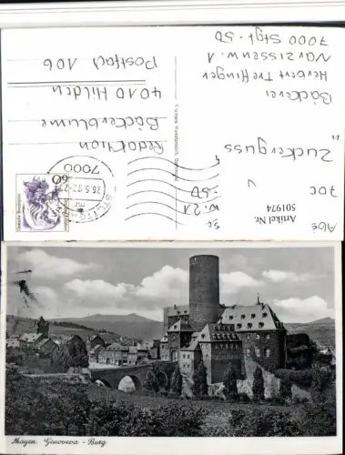 501974,Mayen Genoveva-Burg Brücke Turm