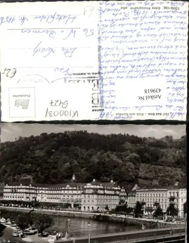 439618,Bad Ems Blick zum Kurhaus Brücke