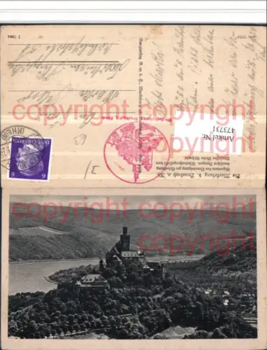 473731,Marksburg Burg b. Braubach am Rhein