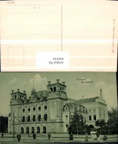 458354,Coblenz Koblenz am Rhein Festhalle Gebäude