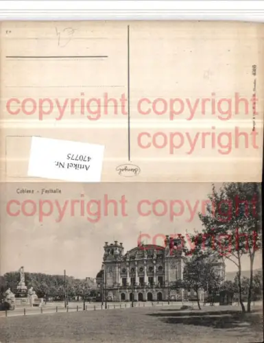 470775,Coblenz Koblenz Festhalle pub Stengel e Co 40485