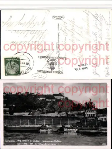 473809,Koblenz Zusammenfluss Rhein Mosel Deutsches Eck Festung