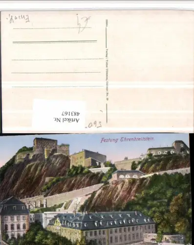 483167,Koblenz am Rhein Festung Ehrenbreitstein