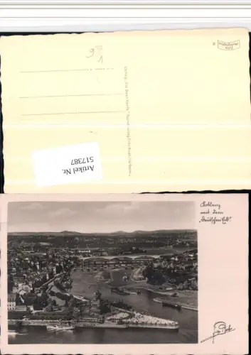 517387,Koblenz am Rhein Deutsches Eck pub Fritz Bast